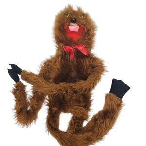 Vintage Wrap Around Monster Hand PuppetKorea Native Art Trading 40" Squeeks Full